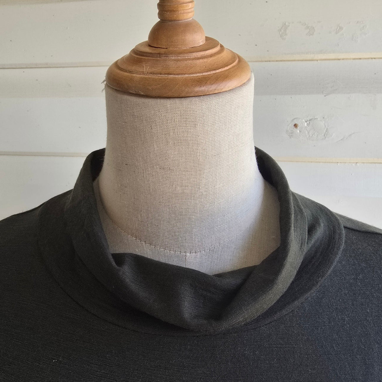 comfortable loose cowl neck