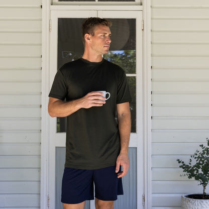 Men's Short Sleeve Tee | 100% Merino Wool