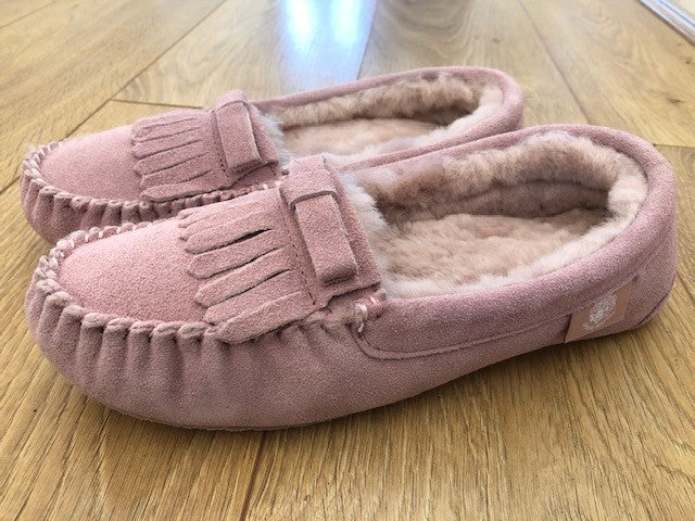 pink moccasin